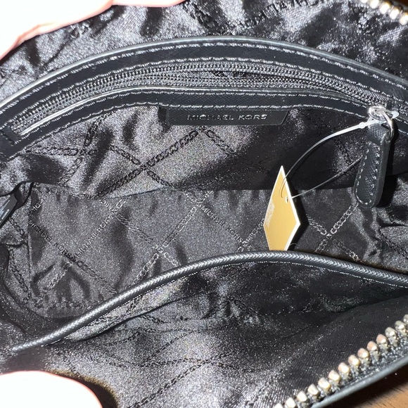 Large Saffiano Leather Dome Crossbody Bag - Picture 3 of 10